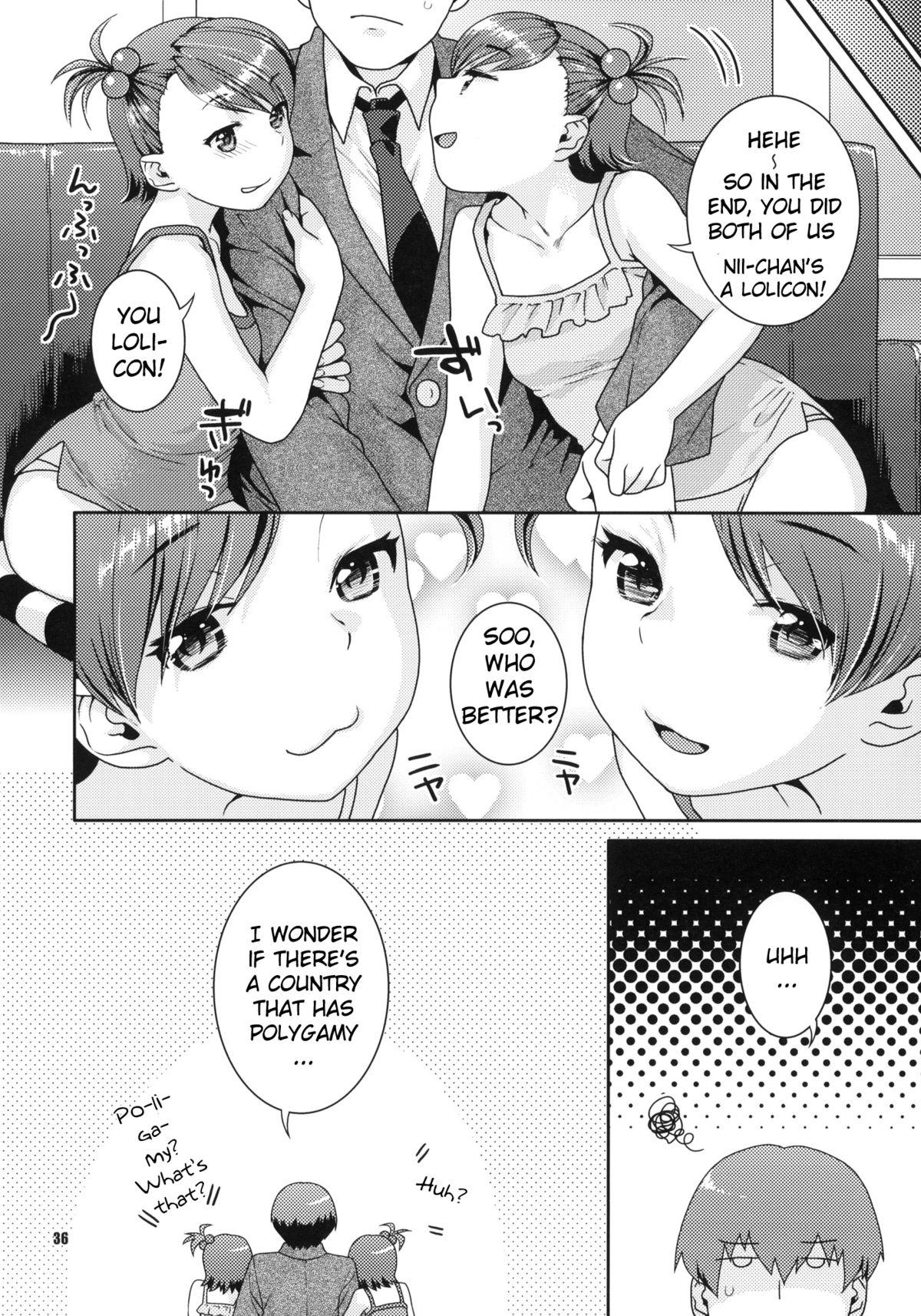 Anus Aimai Bitter Sweet - The idolmaster Girl Gets Fucked - Page 35