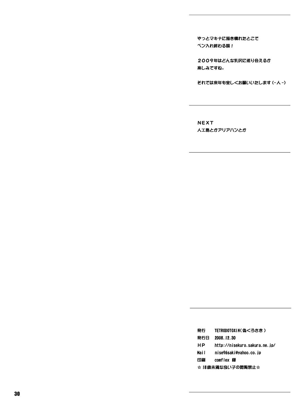 Bunda Grande Machina & Garnet to Toshikoshi SEX Zanmai - Dragonaut Freak - Page 29