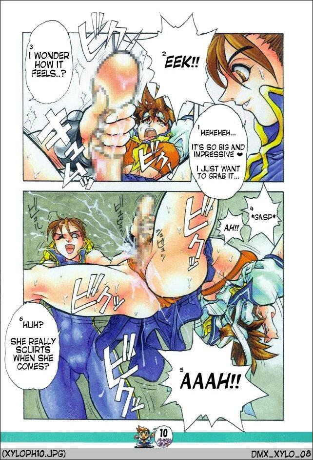 Gay Gangbang XYLOPHONE - Street fighter Blondes - Page 10