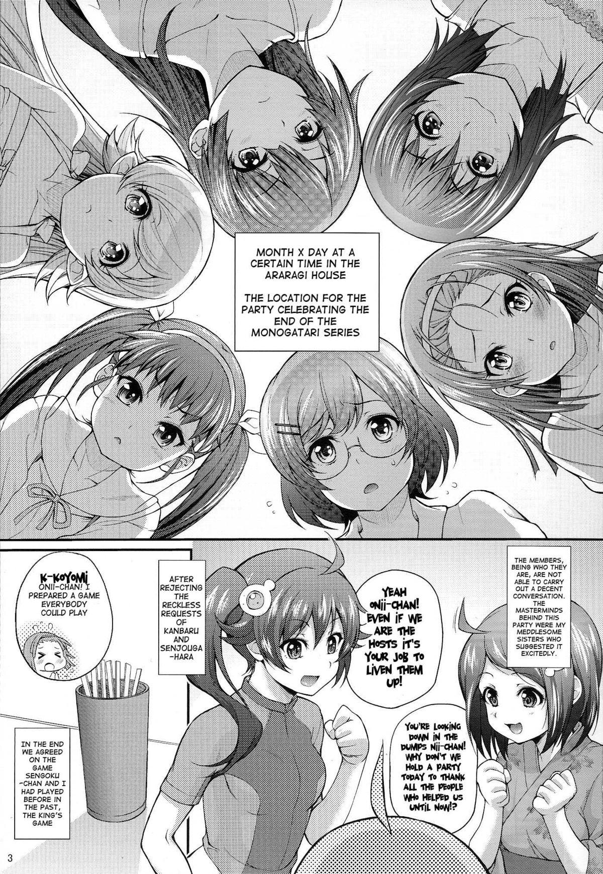 Hard Porn Pachimonogatari Koyomi Party - Bakemonogatari Kinky - Page 2