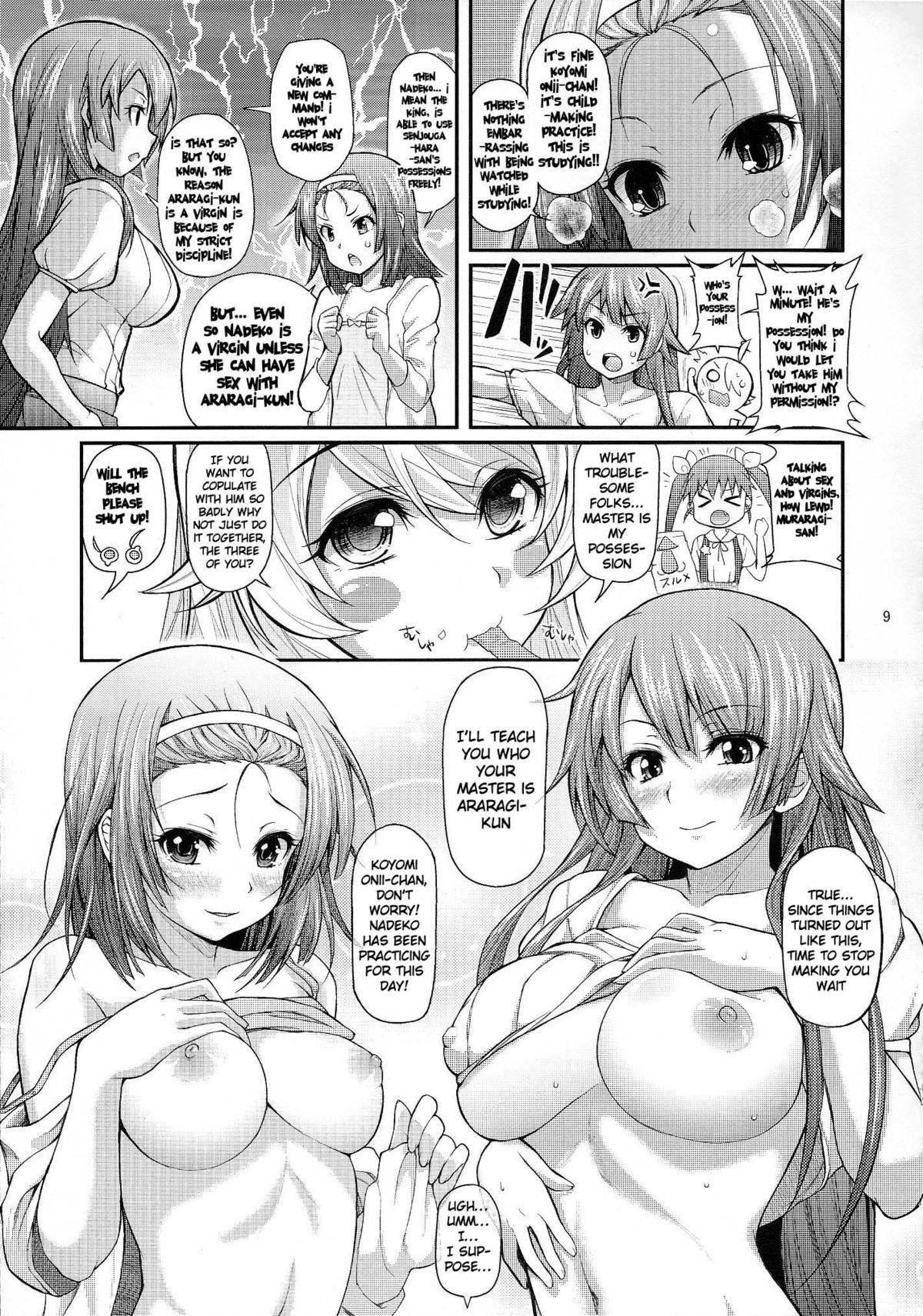 Black Thugs Pachimonogatari Koyomi Party - Bakemonogatari Gay Pissing - Page 8