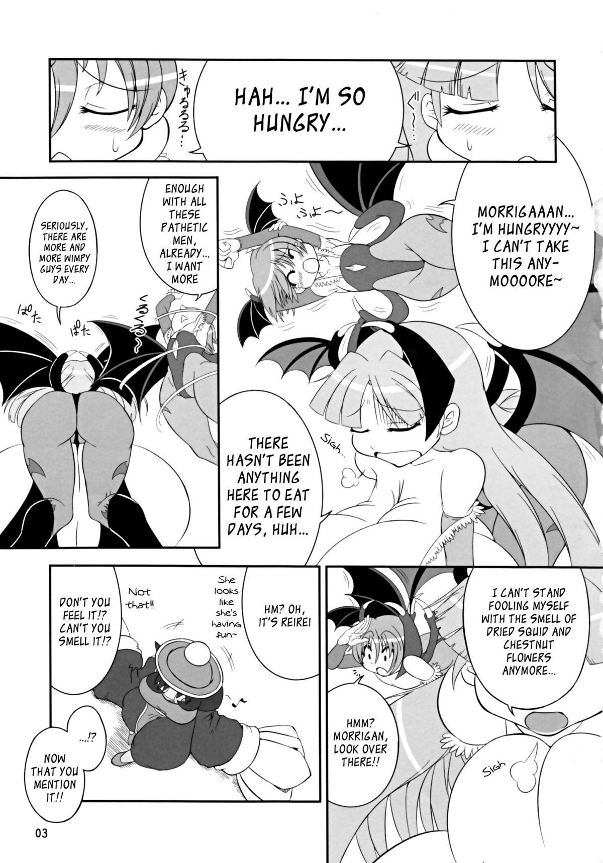 Doublepenetration Vampires! - Darkstalkers Ball Licking - Page 3
