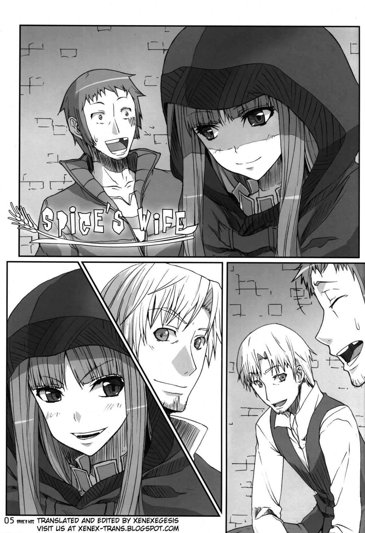 Cocksucker SPiCE'S WiFE - Spice and wolf High - Page 5