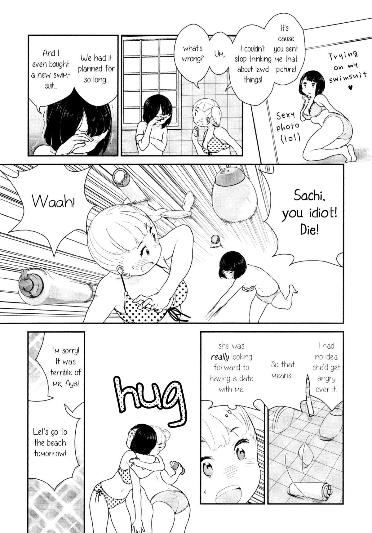 Big Black Cock Natsu no Hi | Summer Day Holes - Page 7