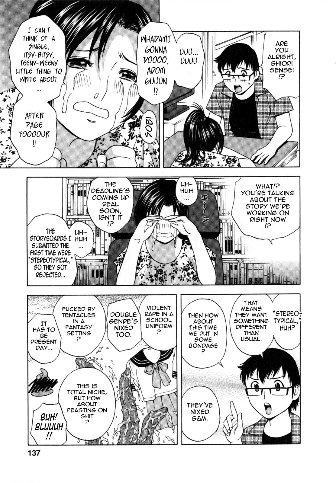 Manga no youna Hitozuma to no Hibi - Days with Married Women such as Comics. 137