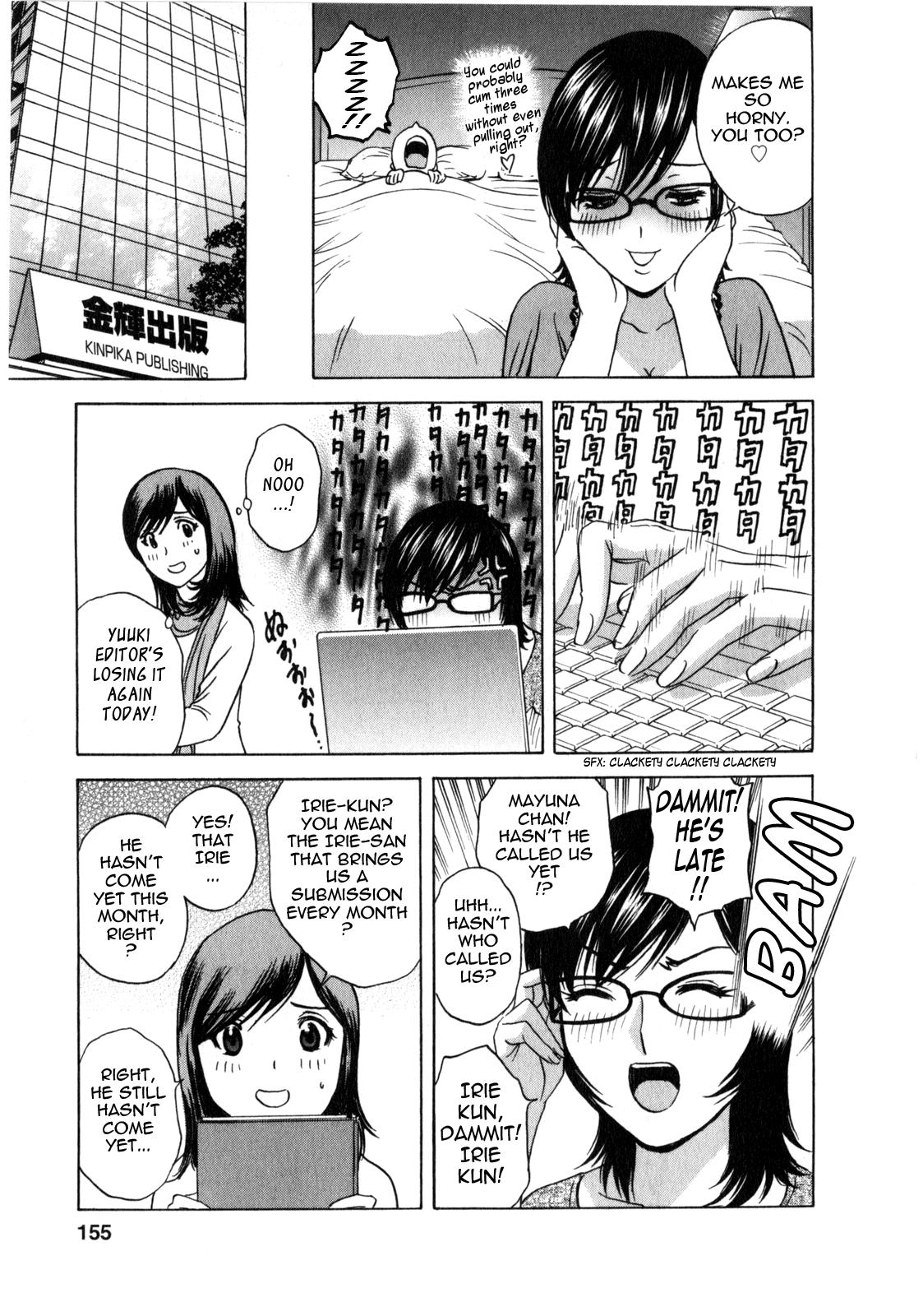 Manga no youna Hitozuma to no Hibi - Days with Married Women such as Comics. 155