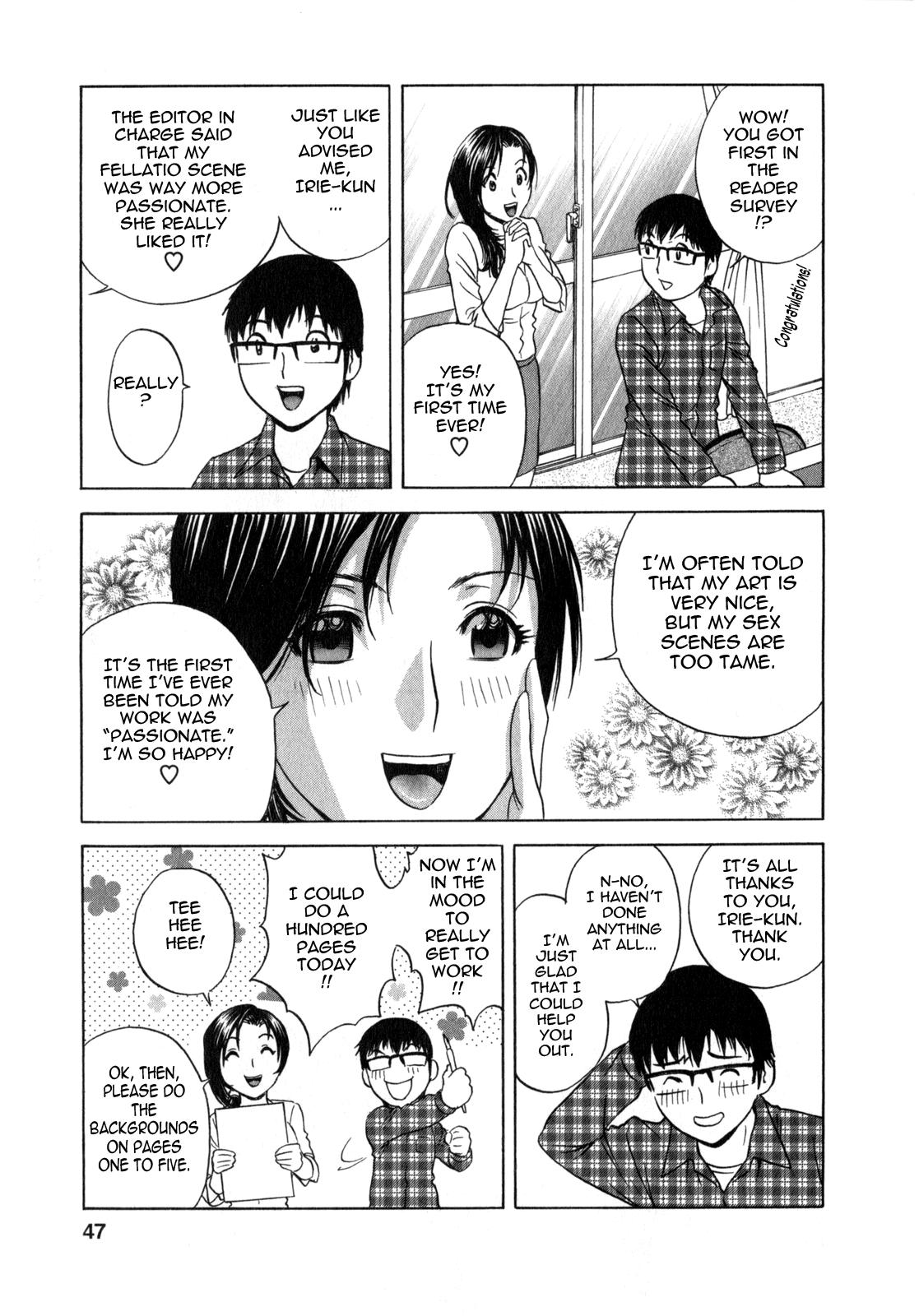 Manga no youna Hitozuma to no Hibi - Days with Married Women such as Comics. 47