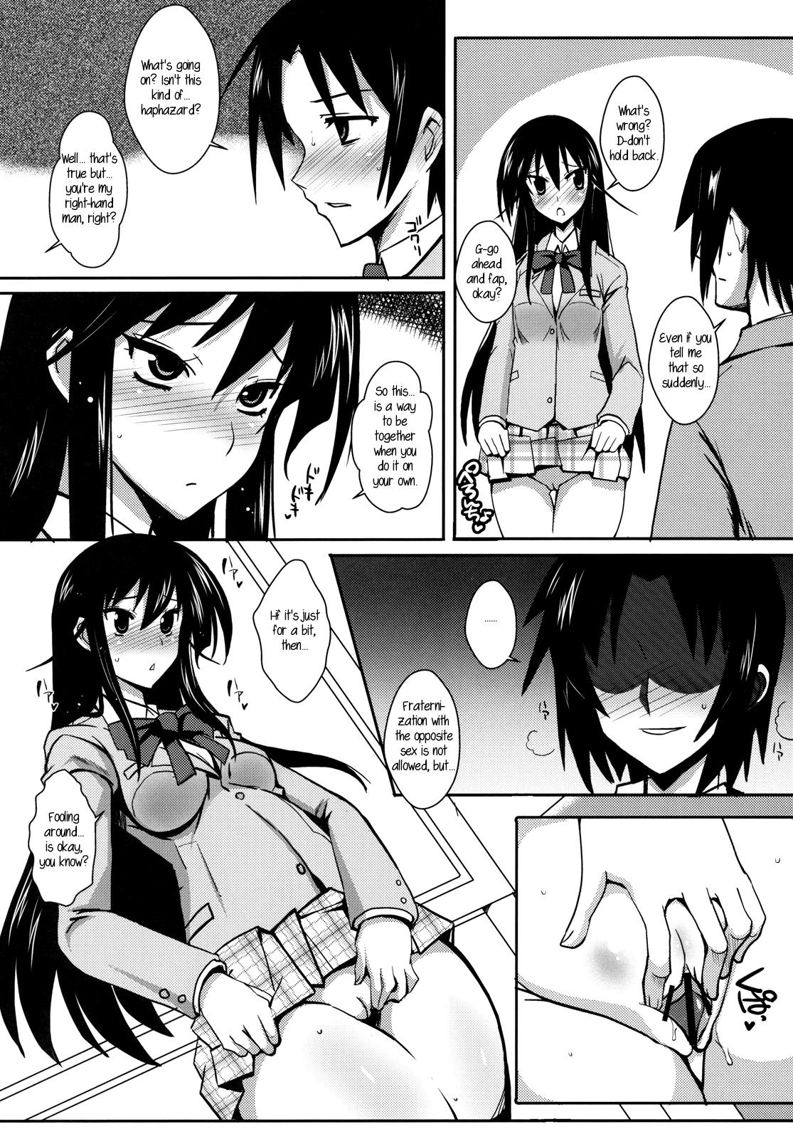 Girlsfucking Kaichou wa Onapet - Seitokai yakuindomo Best Blowjobs - Page 7