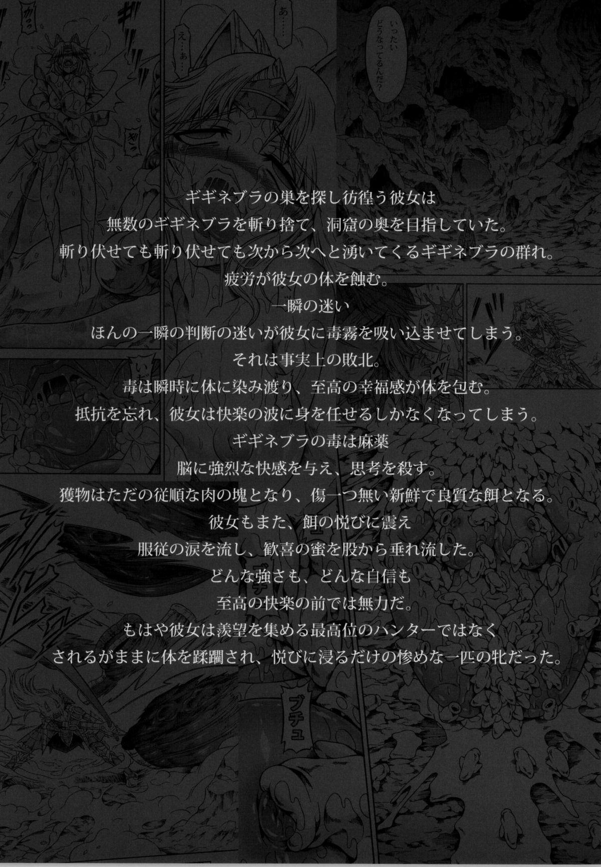 no_text To translator (C86) [Yokohama Junky (Makari Tohru)] Solo Hunter no Seitai 4 The third part (Monster Hunter) 3