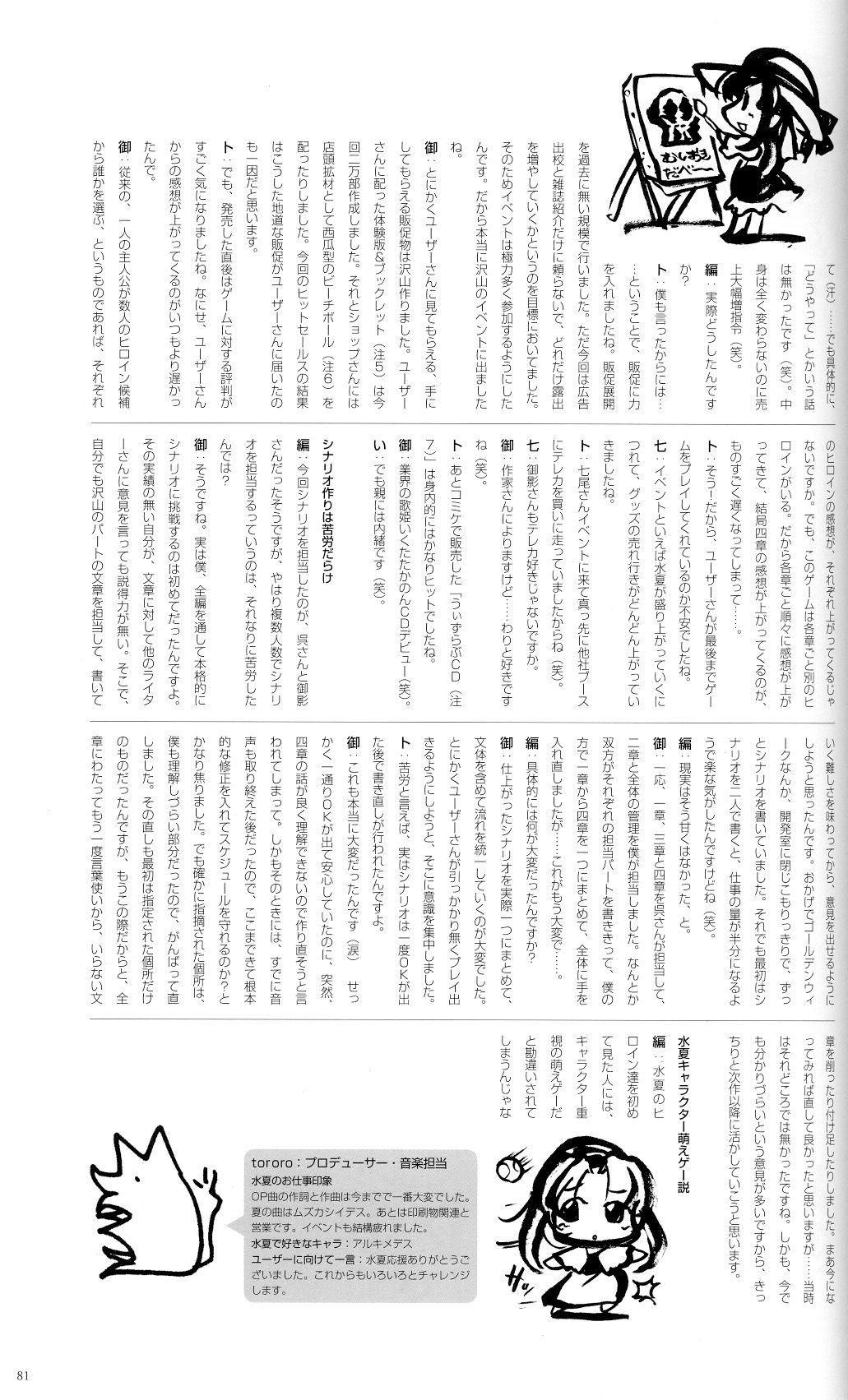 SUIKA Official Visual Fan Book 89