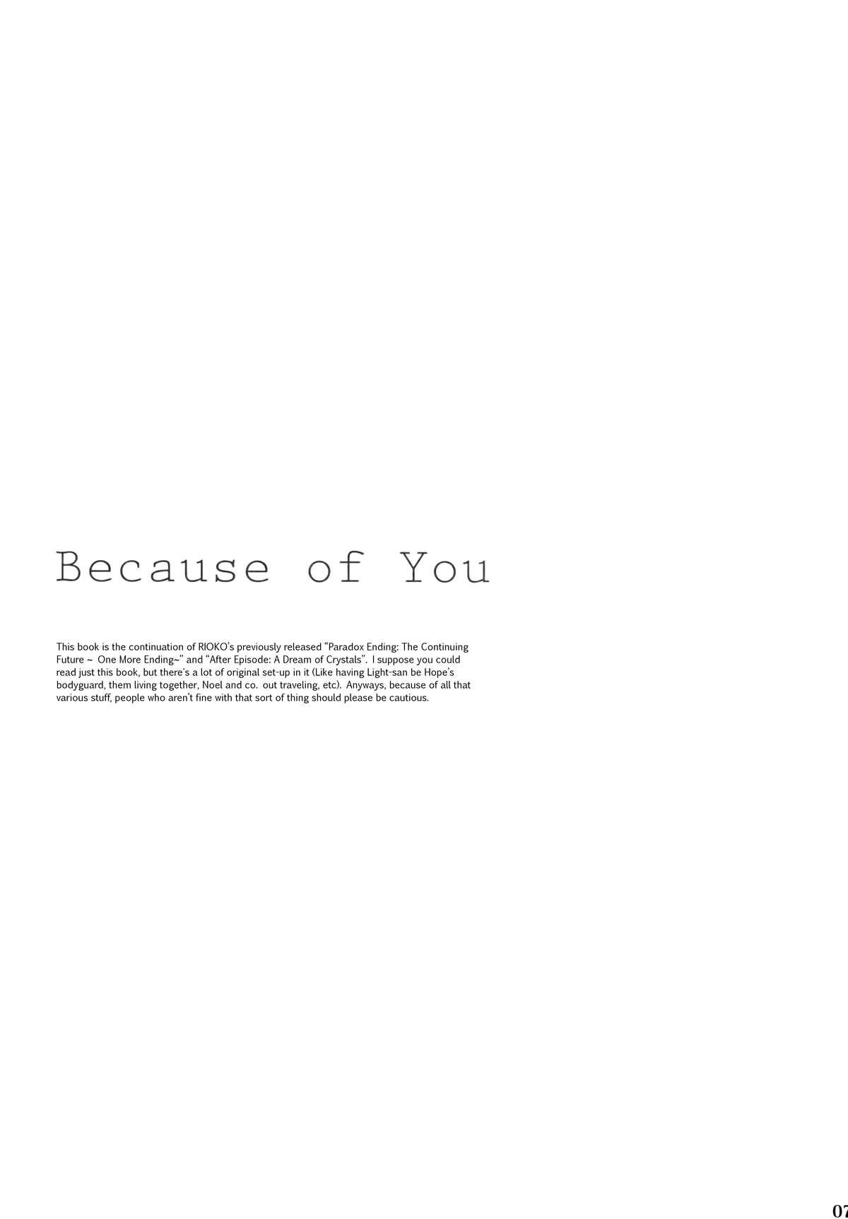 Because of You 6