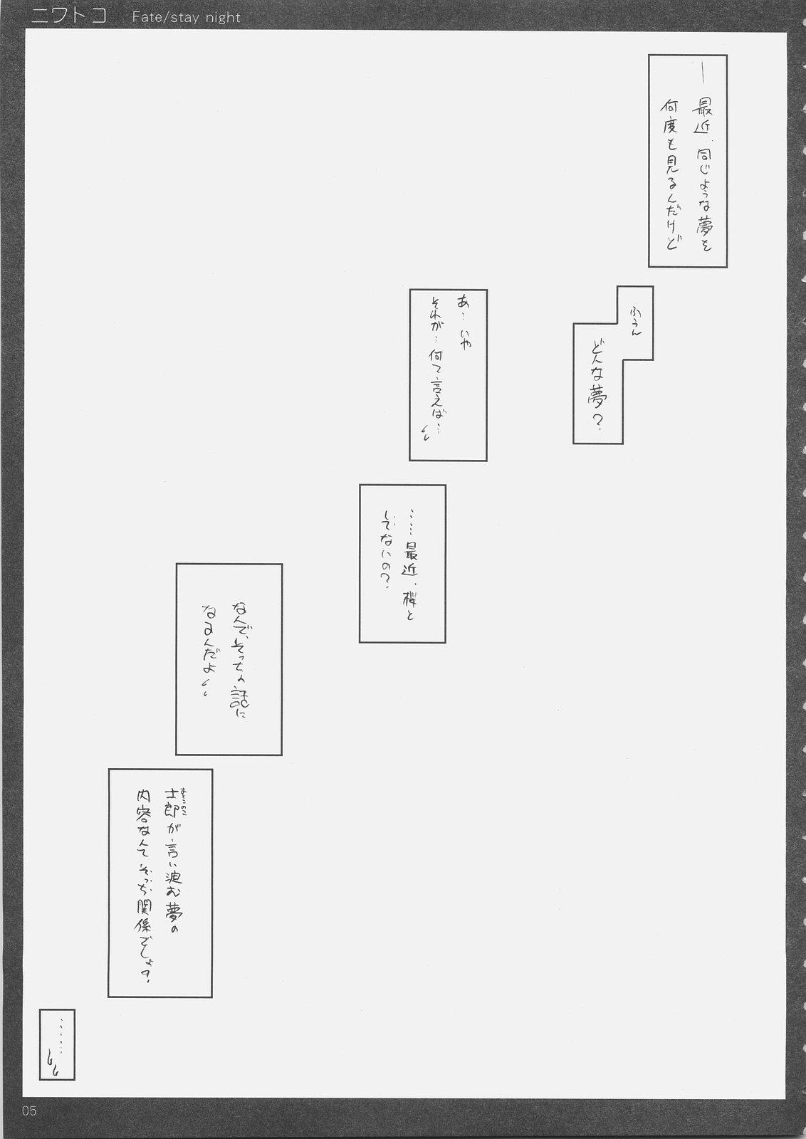 Ball Licking Niwatoko - Fate stay night Culona - Page 4