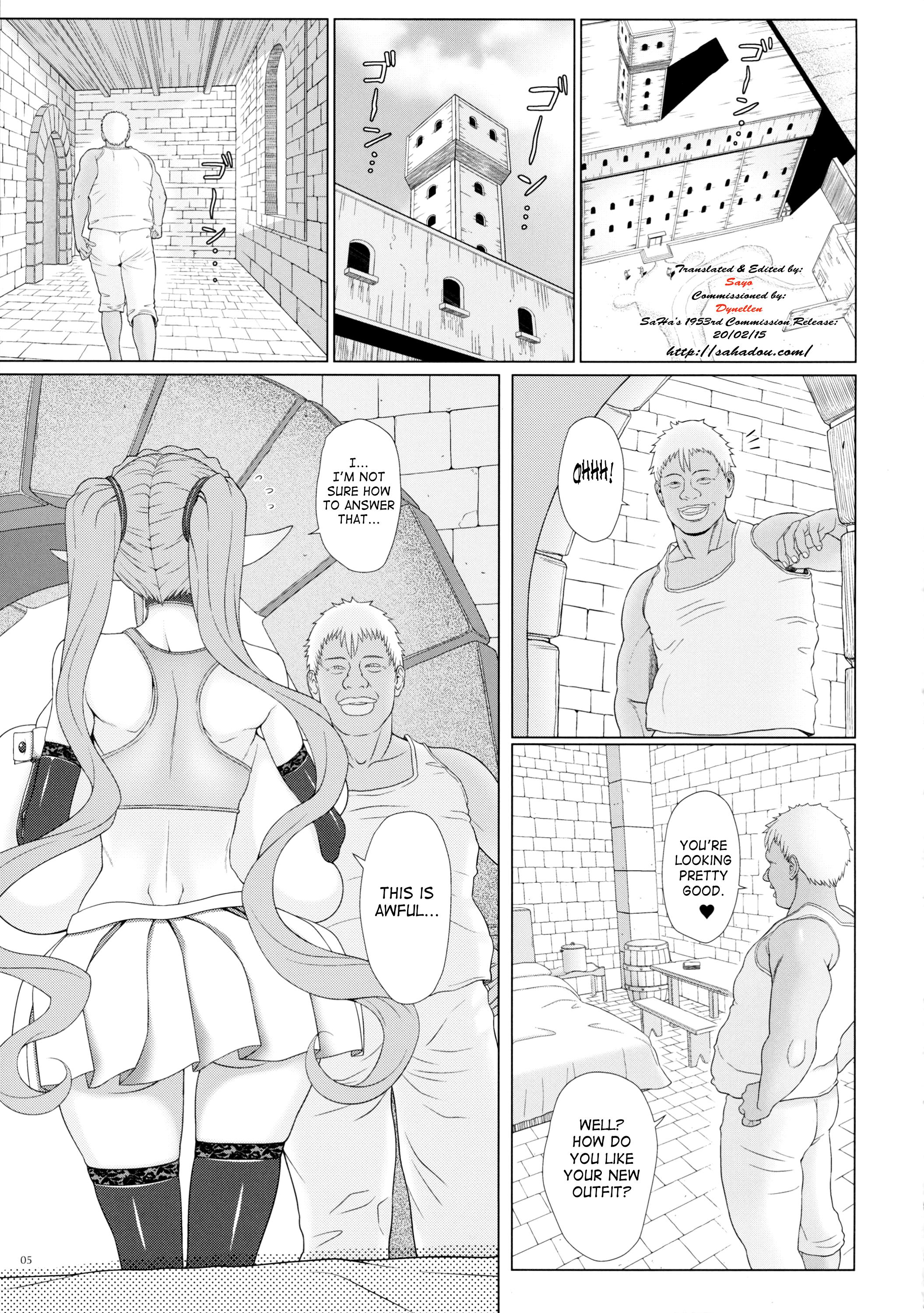 Bare El toiu Shoujo no Monogatari X2 | Story of an Elf Girl X2 Cfnm - Page 5