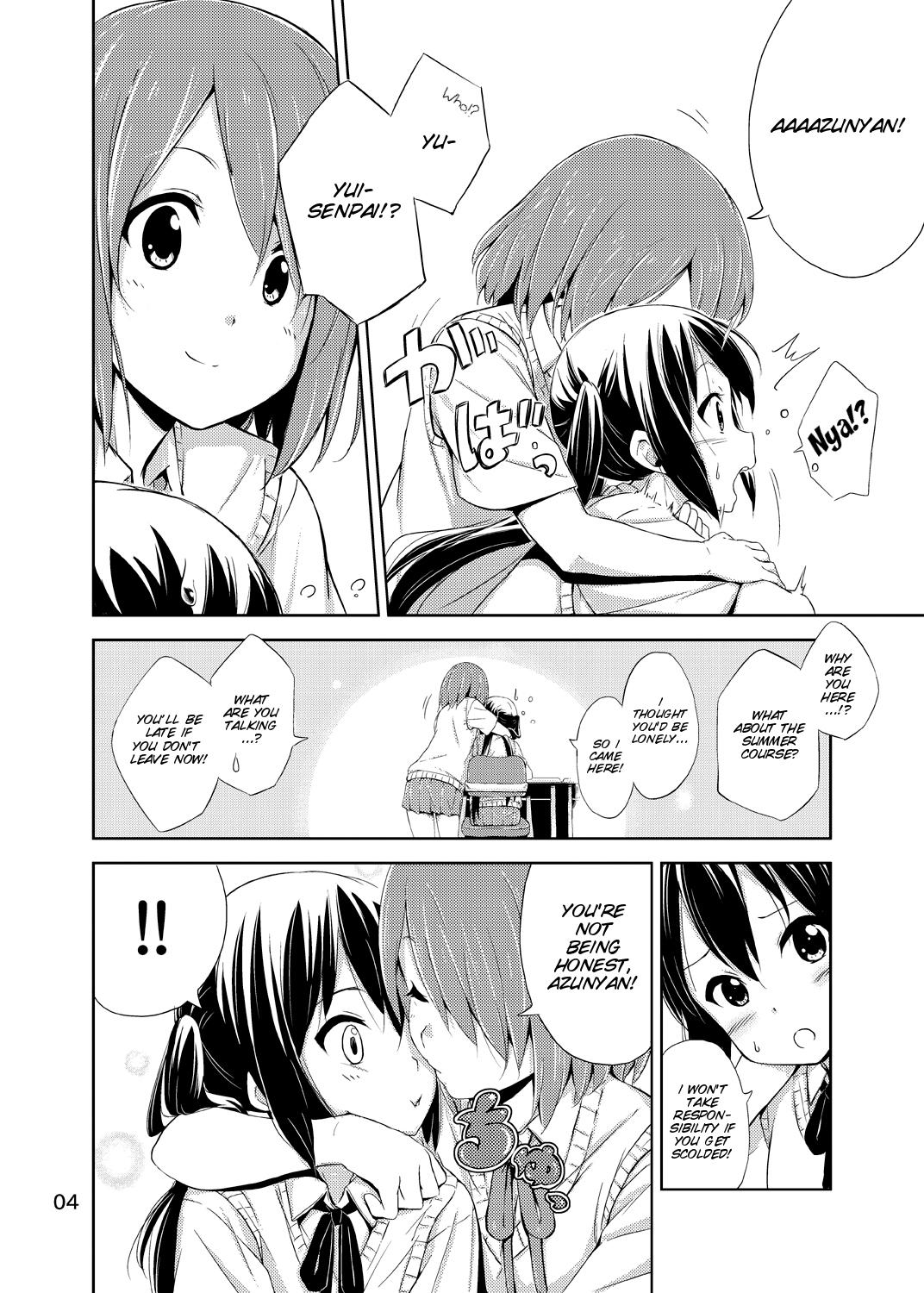 Busty Day dream Believer. - K-on Gay Orgy - Page 4