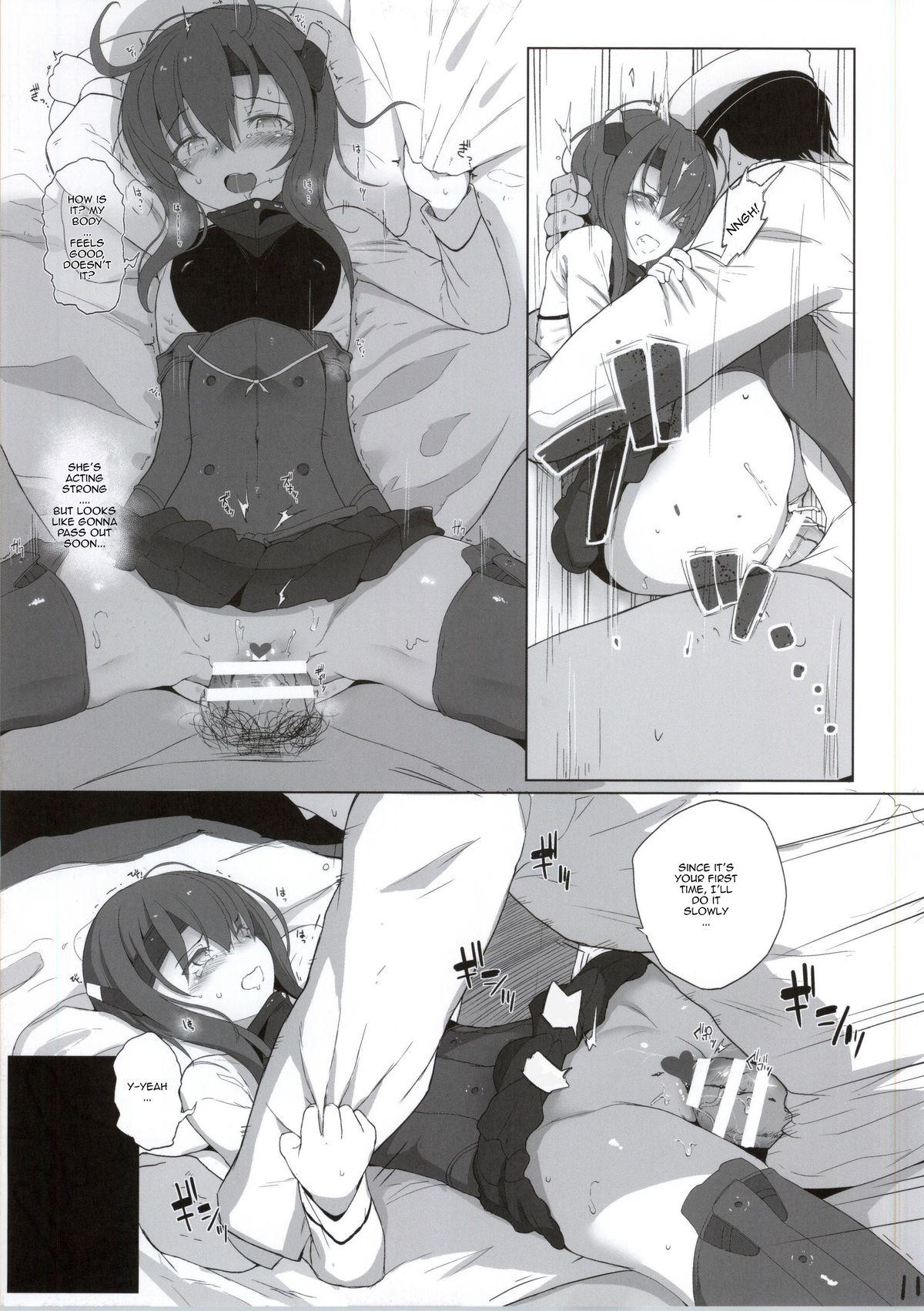 Gay Cock Hishokan Toshite no Otsutome - Kantai collection Gay Kissing - Page 10