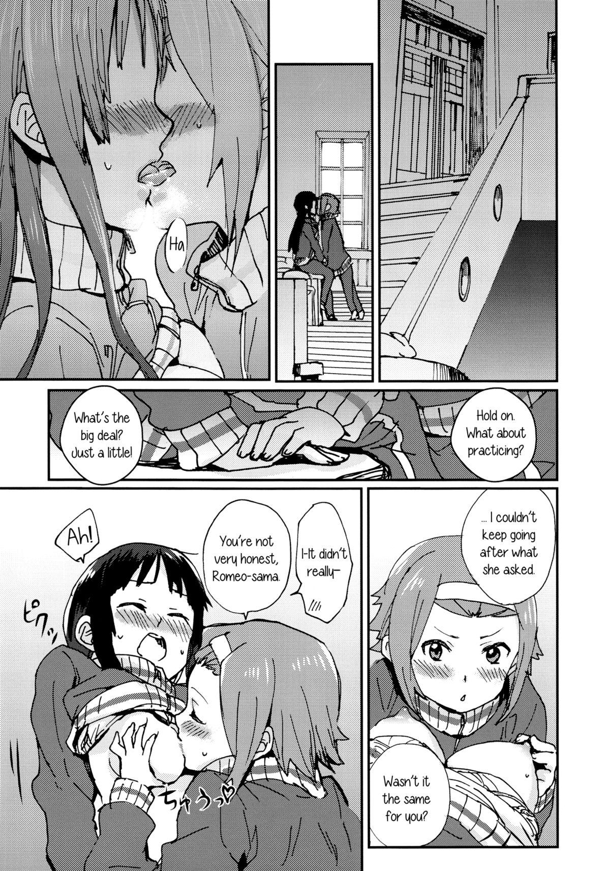 Small Tits Otona no RitsuMio Hangyaku Hen | MioRitsu for Adults - Rebellion Story - K on Letsdoeit - Page 6