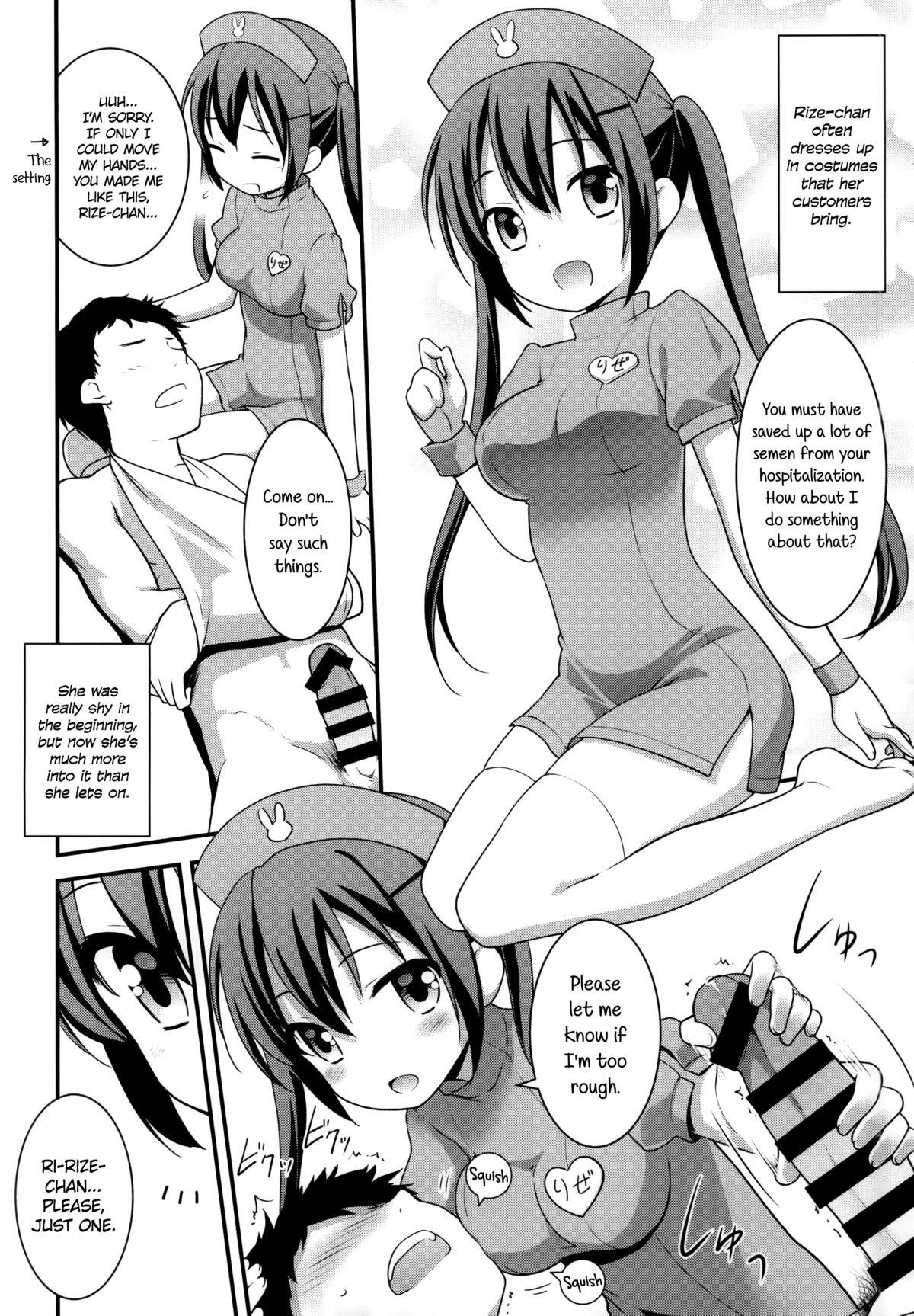 Petite Girl Porn Gochuumon wa Shitagi desu ka? - Gochuumon wa usagi desu ka Gozada - Page 7