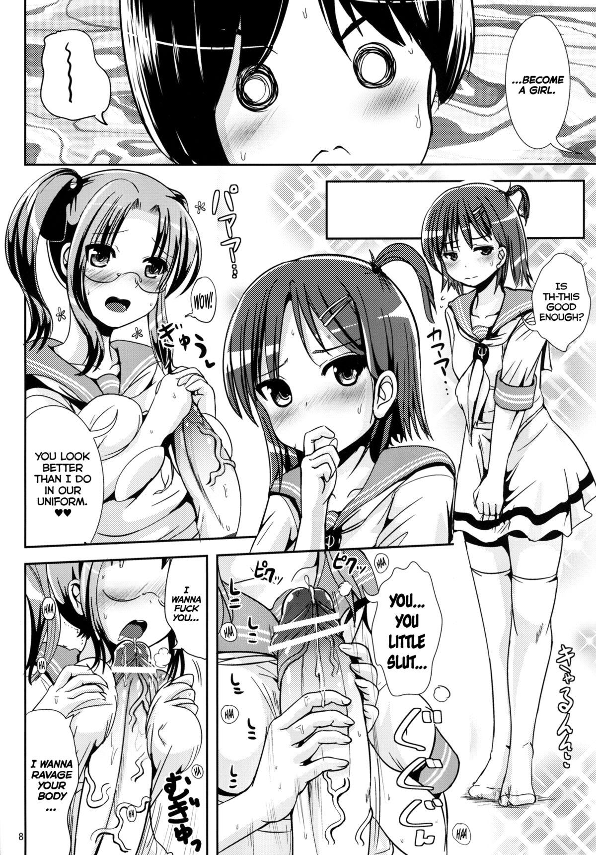 Step Dad Rouka-kei Hitaishou Girl | The Abnormal Wallflower Big Penis - Page 8