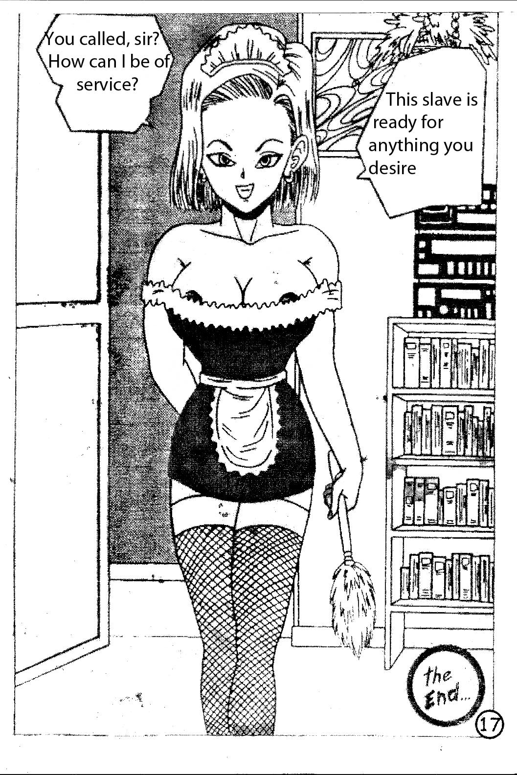 Rough Porn Trunks and android 18 - Dragon ball z Defloration - Page 18