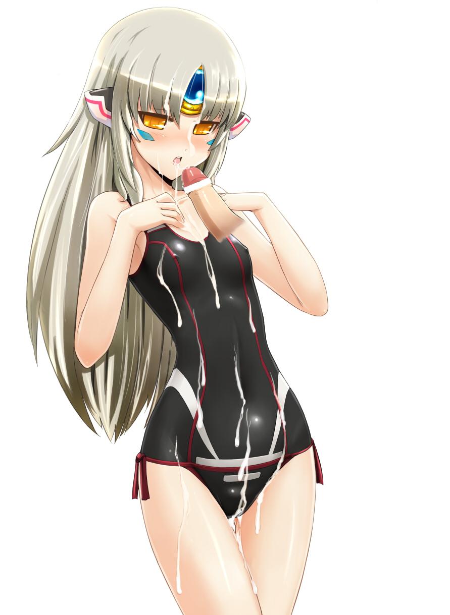18yearsold Elsword CodeNemesis swimsuit Cum On Pussy - Page 11