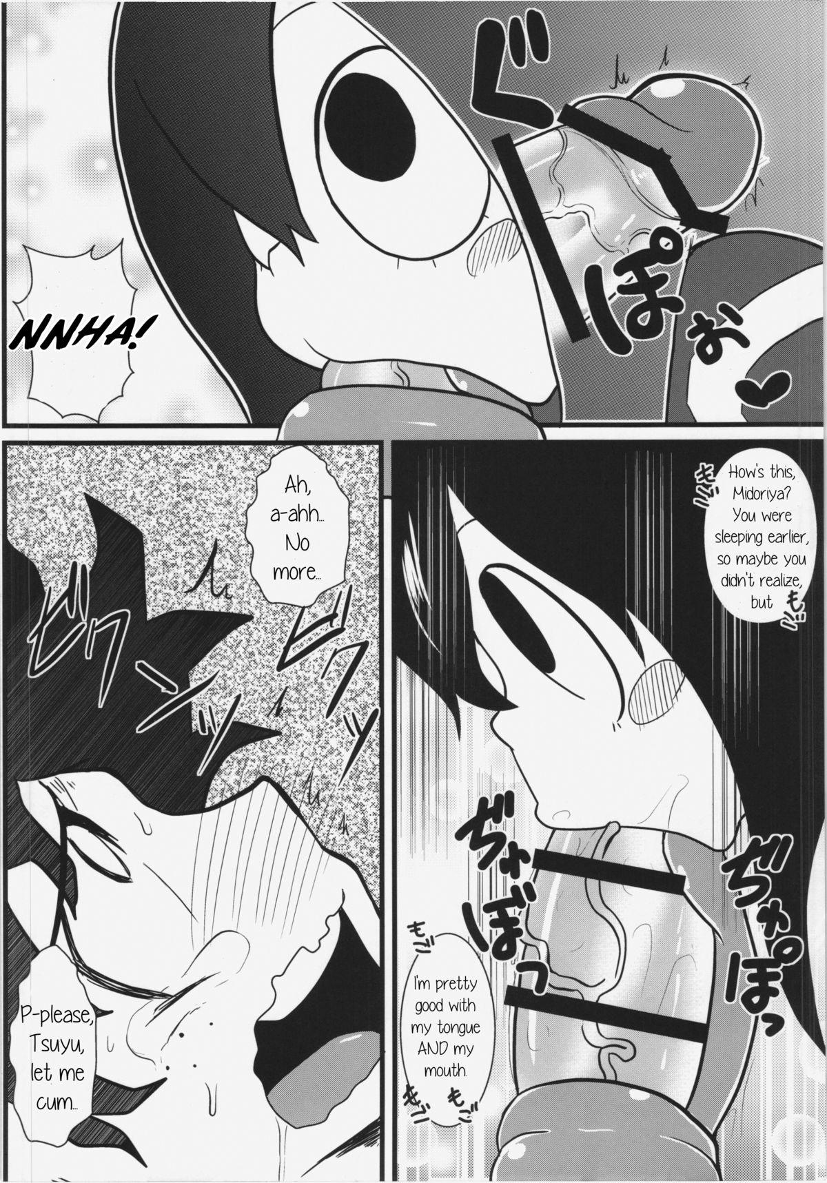 Fuck My Pussy Hard (C87) [Tokyo Tsunamushi Land (Tsunamushi)] Tsuyu-chan to! Ganbare tte Kanji no Dex | Tsuyu and! Some Do-Your-Best DEKX (My Hero Academia) [English] [Justice Translations] - My hero academia Gang - Page 10