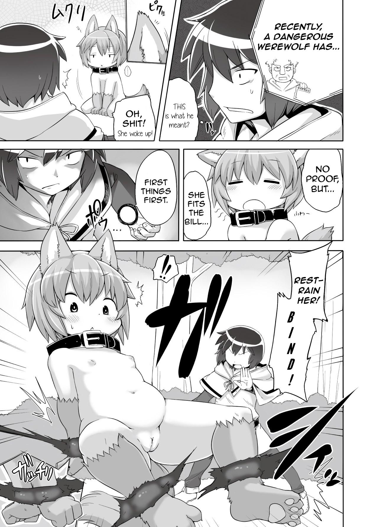 Cameltoe Mori no Ookami-san | The Forest Wolf Bucetuda - Page 3