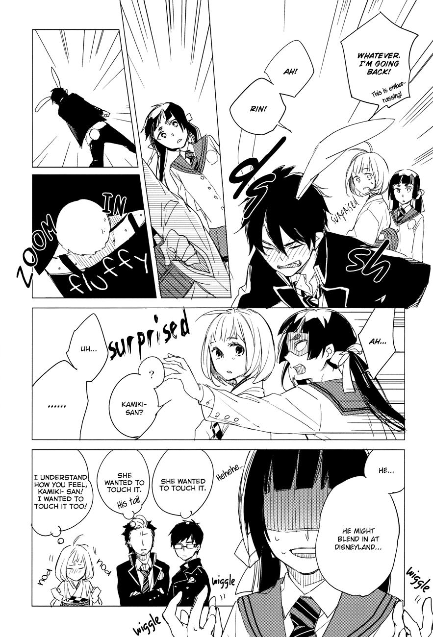 Interracial Porn Usagi ni Natta Oniisama | My Brother Became a Rabbit - Ao no exorcist Dyke - Page 8