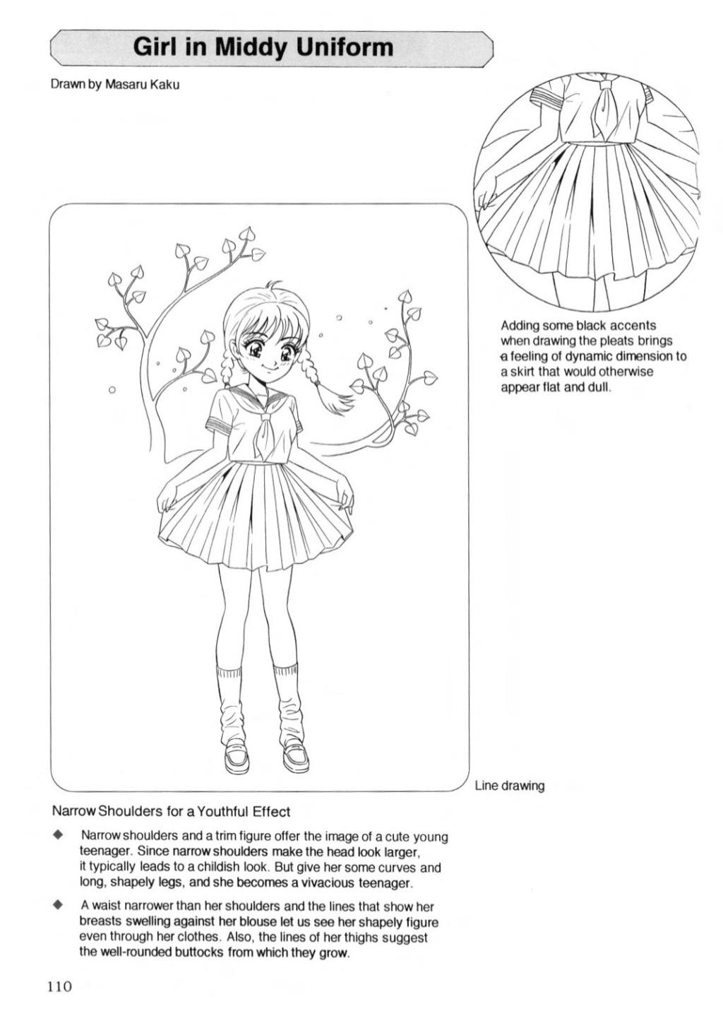 Hikaru Hayashi - Techniques For Drawing Female Manga Characters 108
