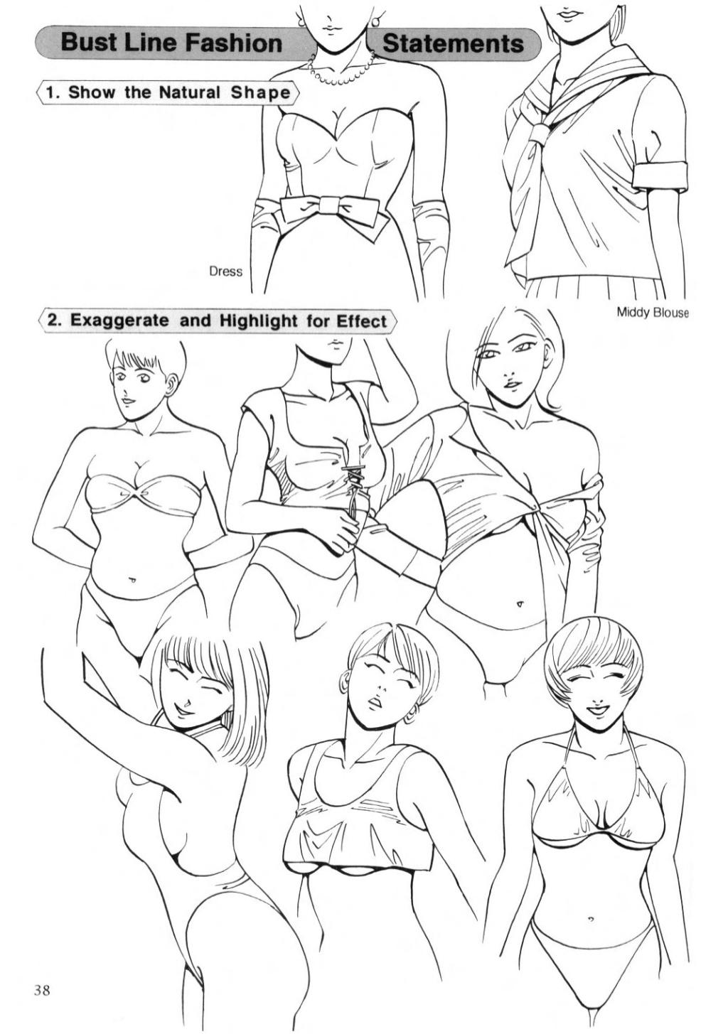Hikaru Hayashi - Techniques For Drawing Female Manga Characters 36