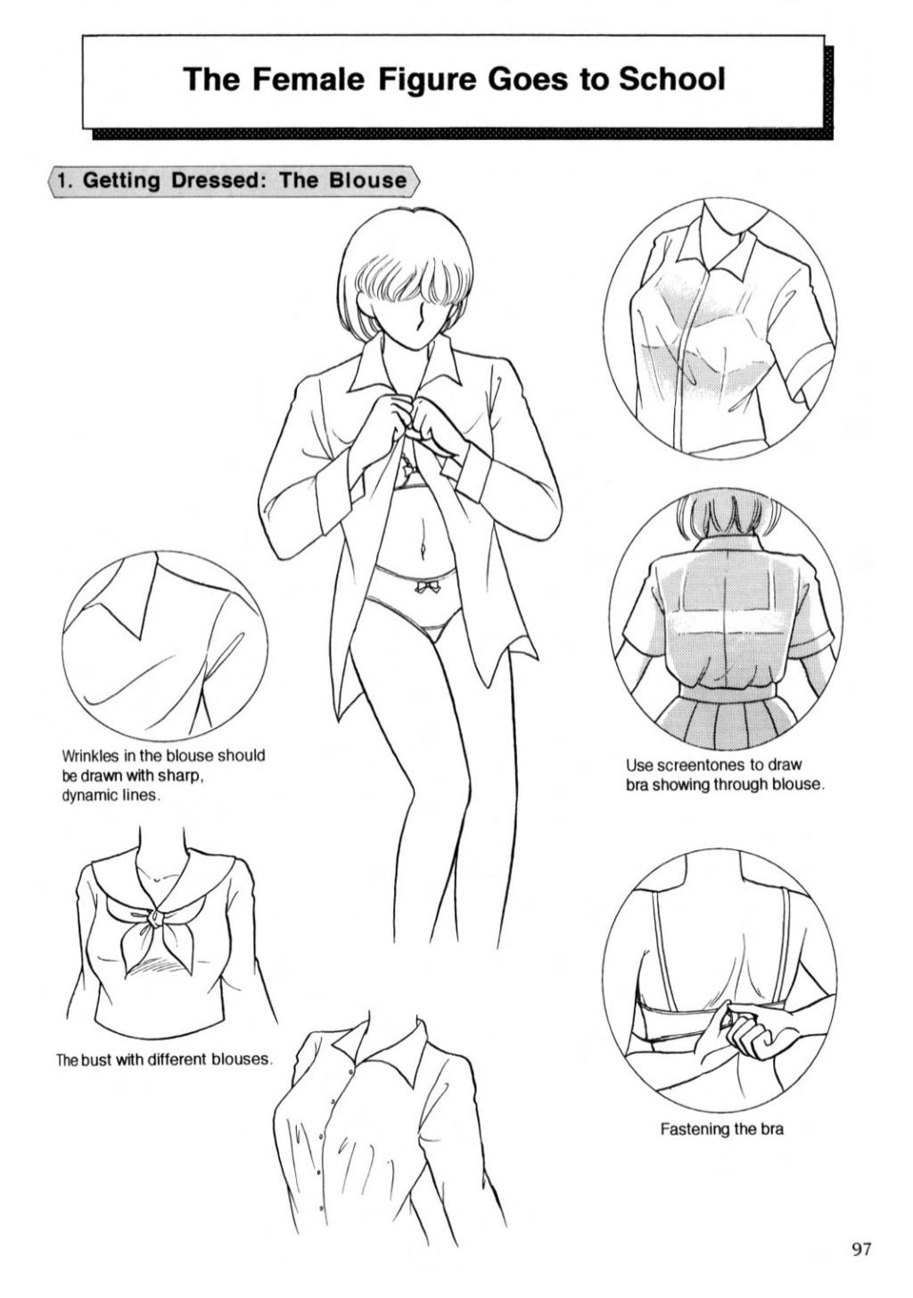 Hikaru Hayashi - Techniques For Drawing Female Manga Characters 95