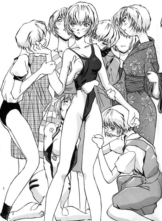 Amatuer Sex Ayanami Rei Hen - Neon genesis evangelion Fishnet - Page 4