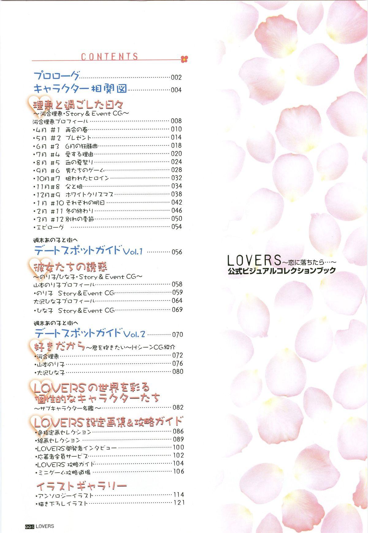 LOVERS ~Koi ni Ochitara...~ Official Visual Collection Book 11