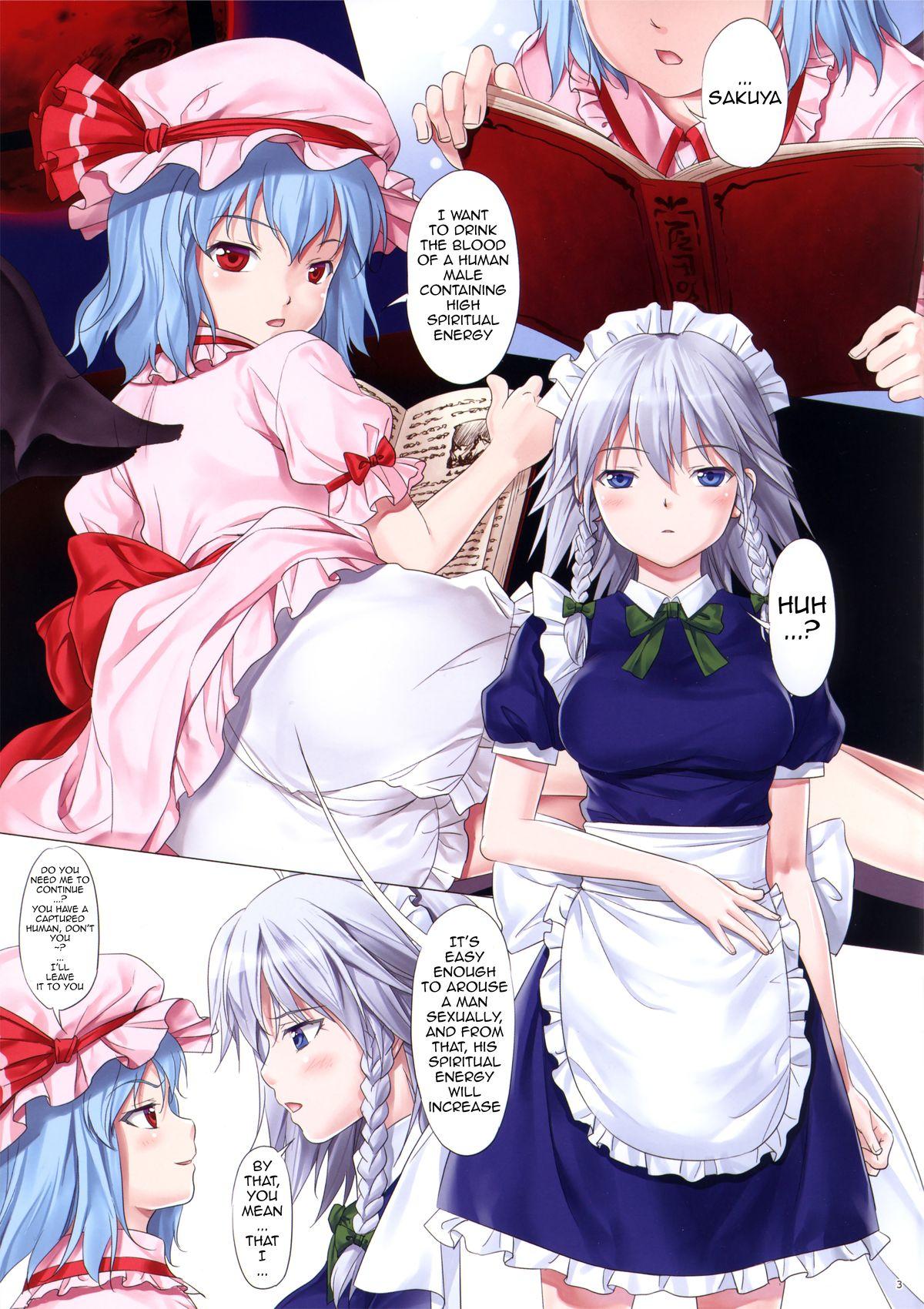 Bubble Butt Touhou Enmasa - Touhou project Sex Pussy - Page 3