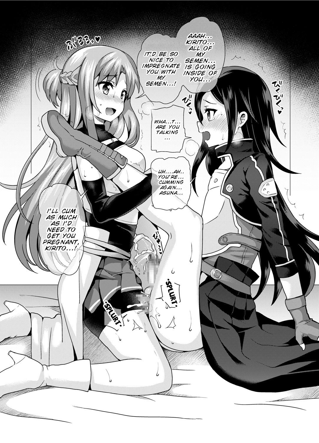 Orgia Sword of Asuna - Sword art online Girl Fucked Hard - Page 9