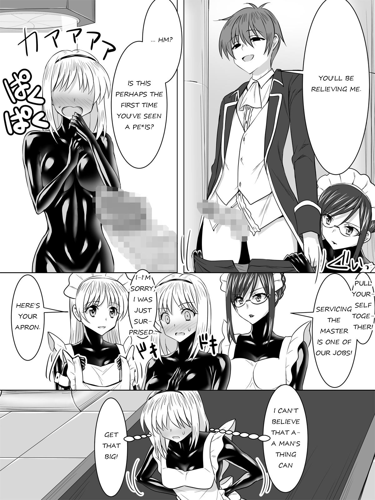 Fuck Picchiri Suit Maid to Doutei Kizoku | The Maid in the Tight Suit and the Virgin Aristocrat Gang - Page 11