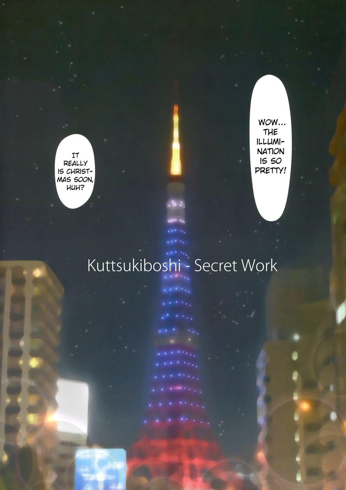 Best Blow Jobs Ever (C85) [Ishikawa Pro (Ishikawa Naoya)] Kuttsukiboshi -Naisho no Oshigoto- | -Secret Work- (Kuttsukiboshi) [English] {Hikikomori Honyaku} - Kuttsukiboshi Titjob - Page 2