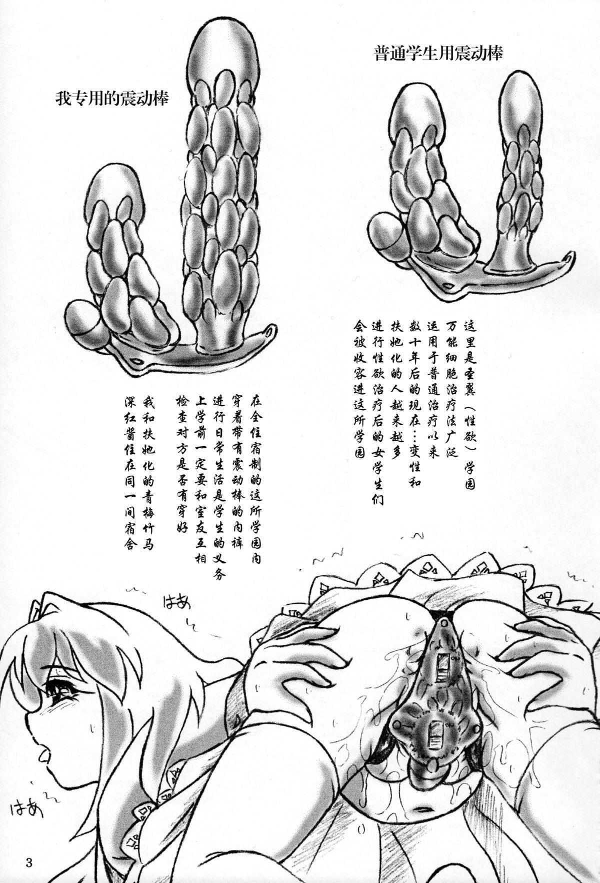 Cumshot Punipuni Seiyoku Gakuen Dildo - Page 2