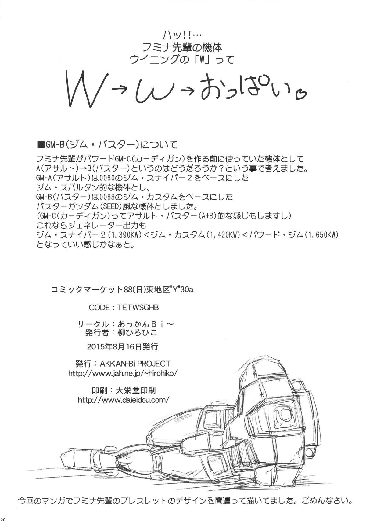 Safadinha No.237 JC-3 - Gundam build fighters try Titten - Page 25