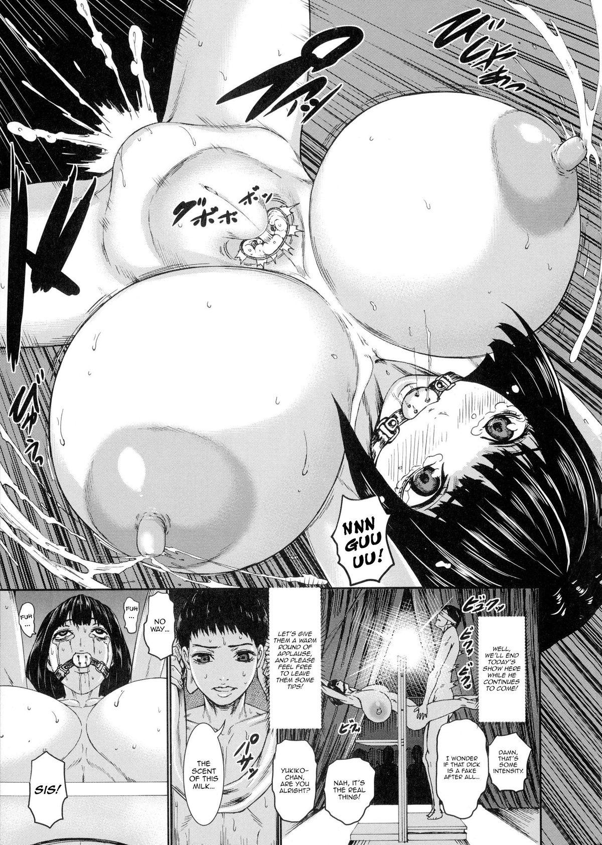 Stretch [PIero] Kuroyuki ~Inniku Sakunyuu Jigoku~ | Kuroyuki ~Milking Hell of Lewd Flesh~ (Chounyuu Daifungoku) [English] [HappyMerchants] [Decensored] Gay Shaved - Page 39