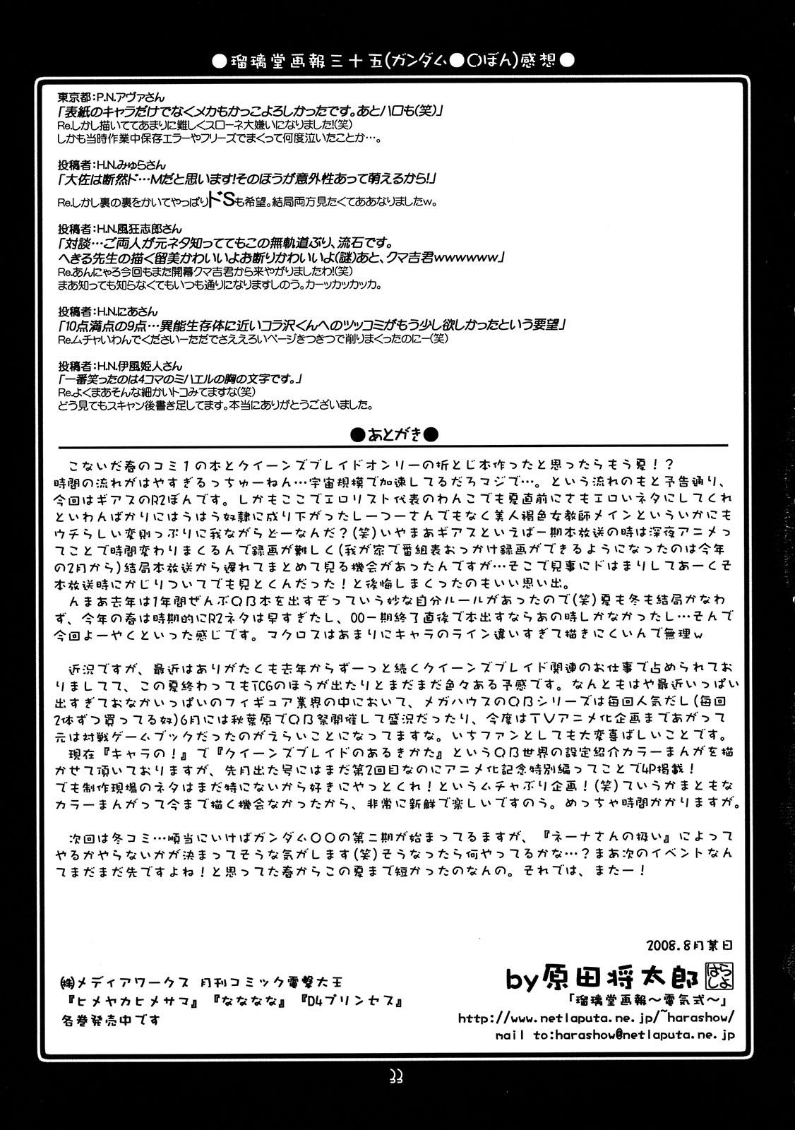 Teenfuns Ruridou Gahou CODE 36 - Code geass Doll - Page 33