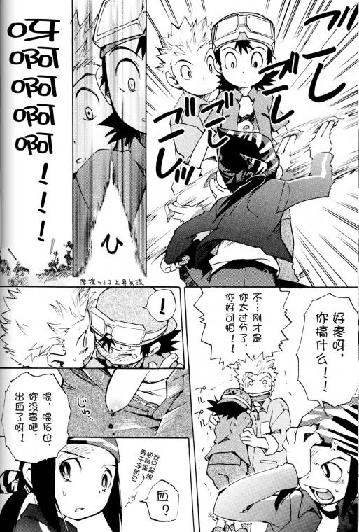 Chupa 不能剥开的秘密（デジタルモンスター） - Digimon frontier Small Tits - Page 5