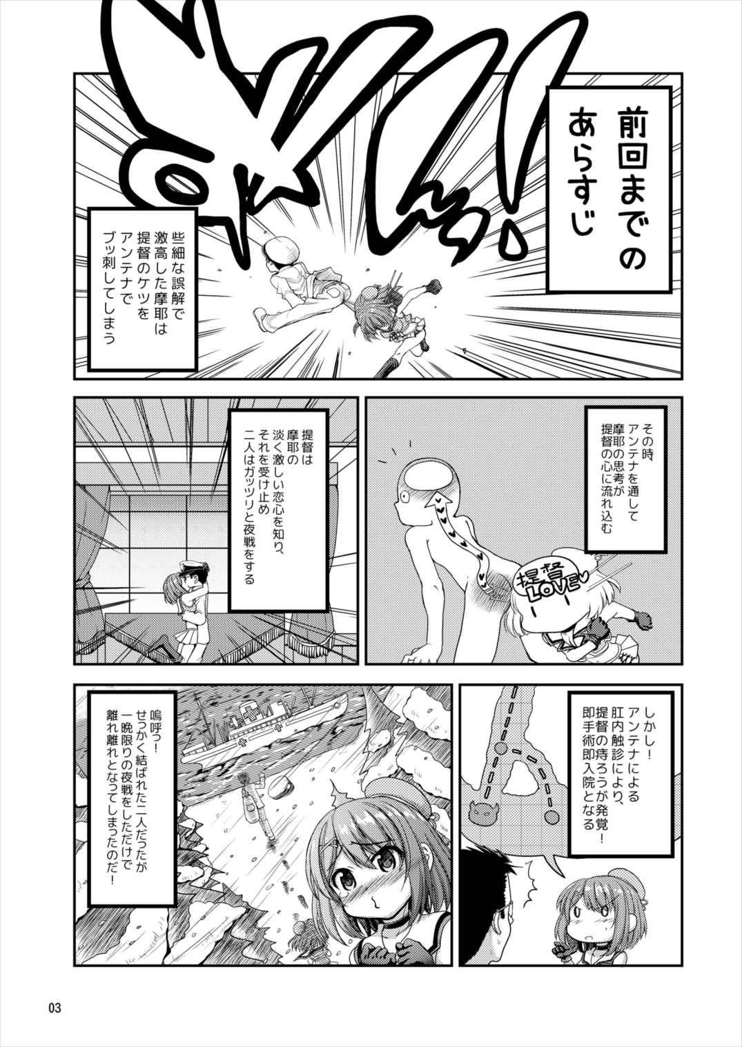 Huge Tits Koisuru Maya-sama wa Setsunakute Teitoku o Omouto Sugu H Shichau - Kantai collection Esposa - Page 2