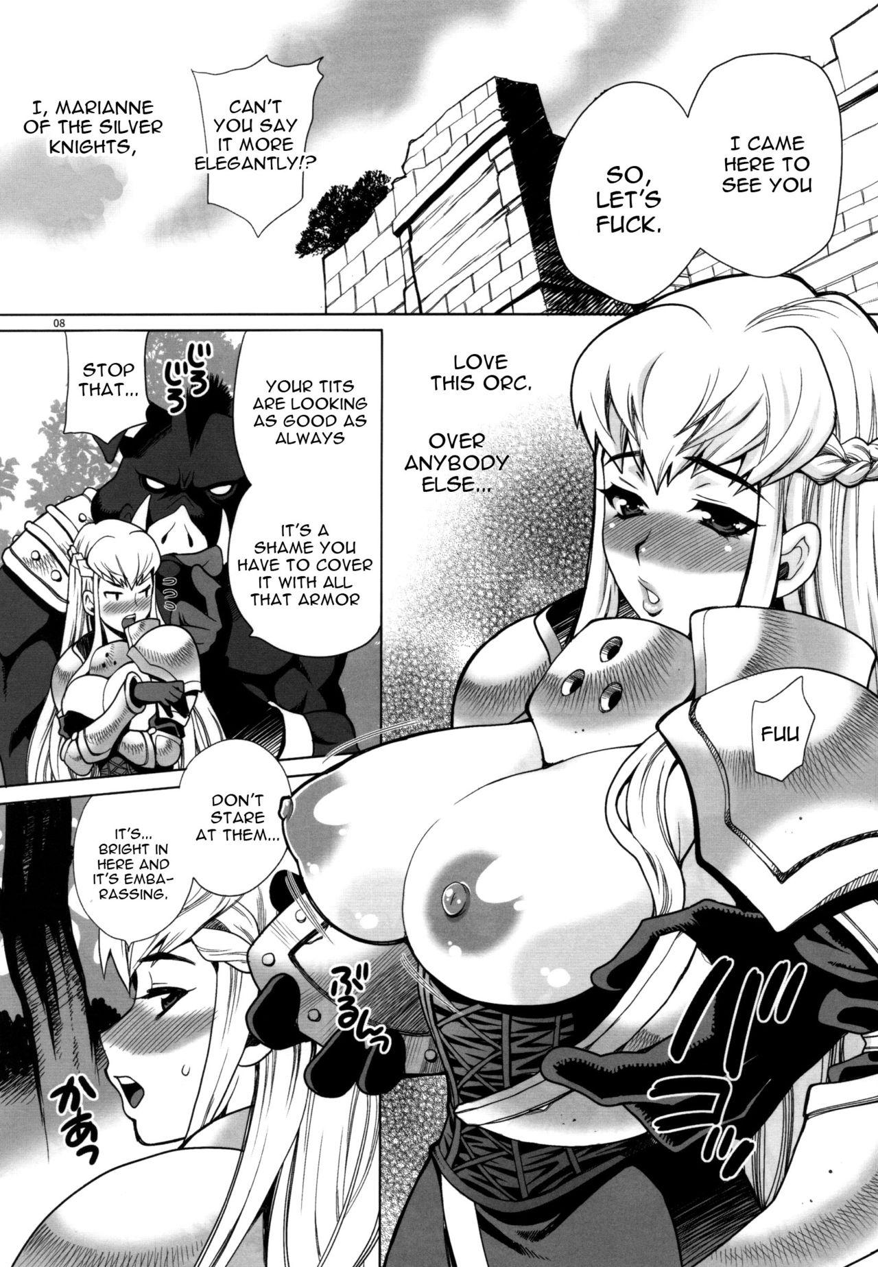 Yukiyanagi no Hon 37 Buta to Onnakishi - Lady knight in love with Orc 6