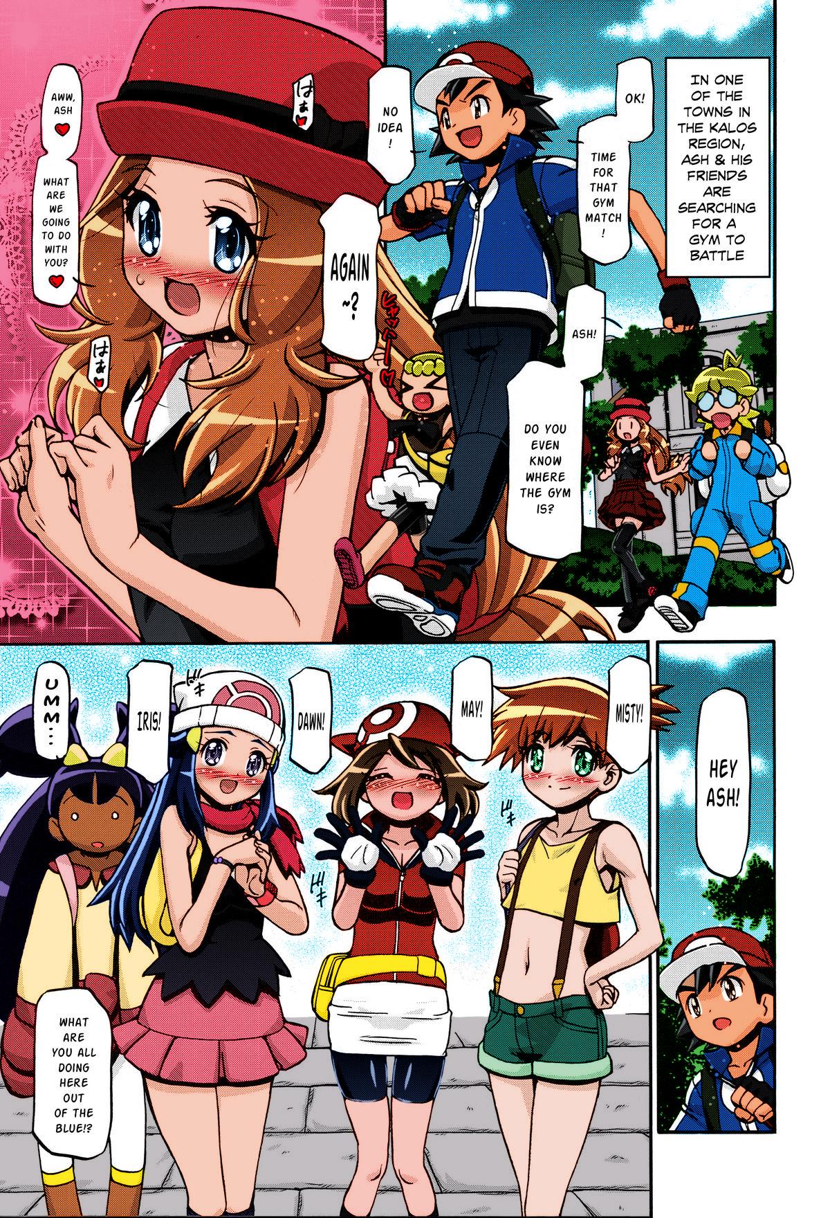 Girl On Girl PM GALS XY - Pokemon Hot Girl - Page 4