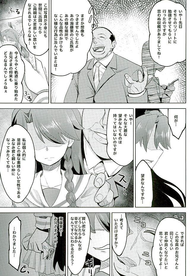 Teenage Kaidou Minami no Zetsubou - Go princess precure Gemidos - Page 8
