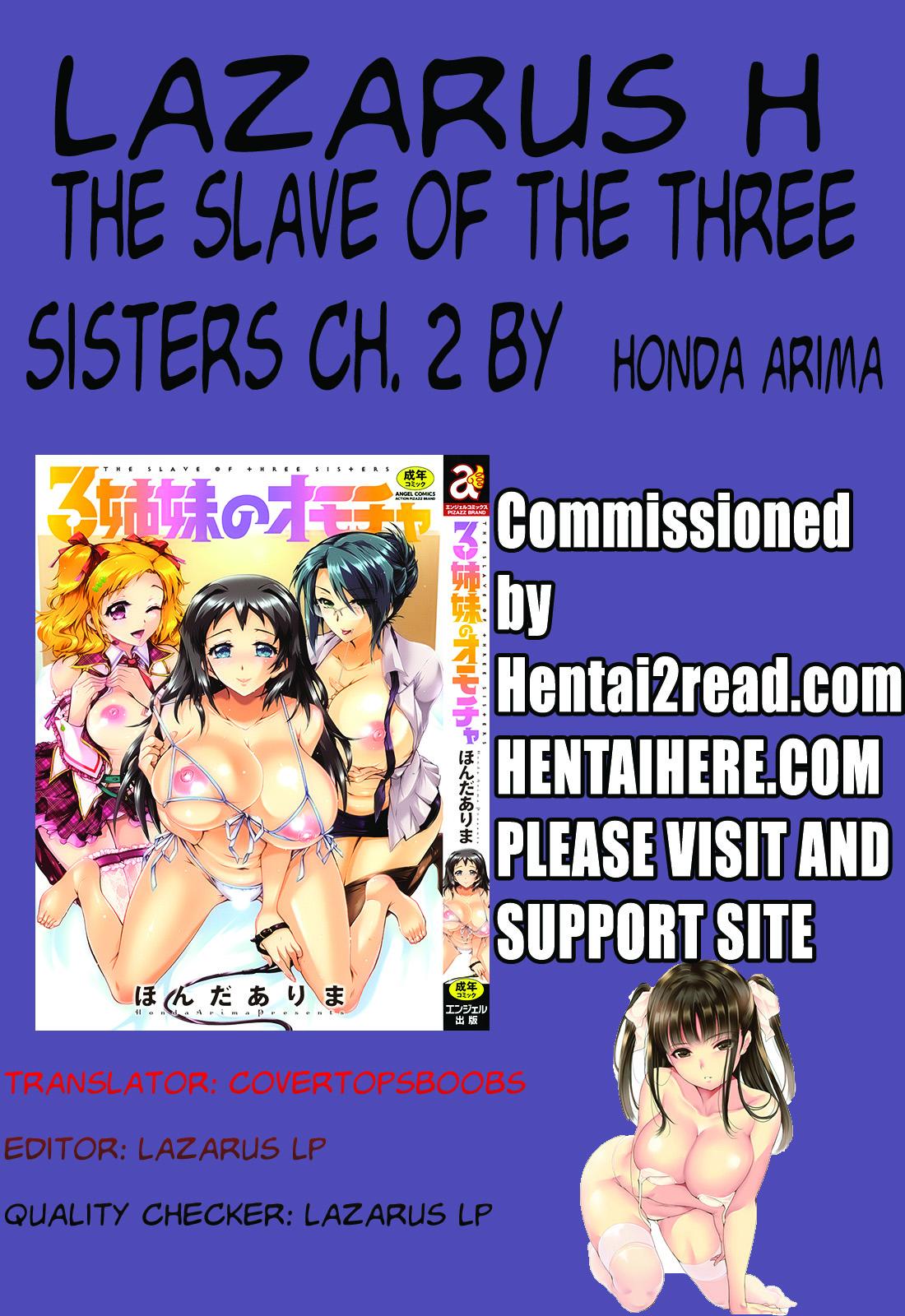 Amateur Porn [Honda Arima] Sanshimai no Omocha - The Slave of Three Sisters Ch. 1-2 [English] [Lazarus H] Free Amateur Porn - Page 44