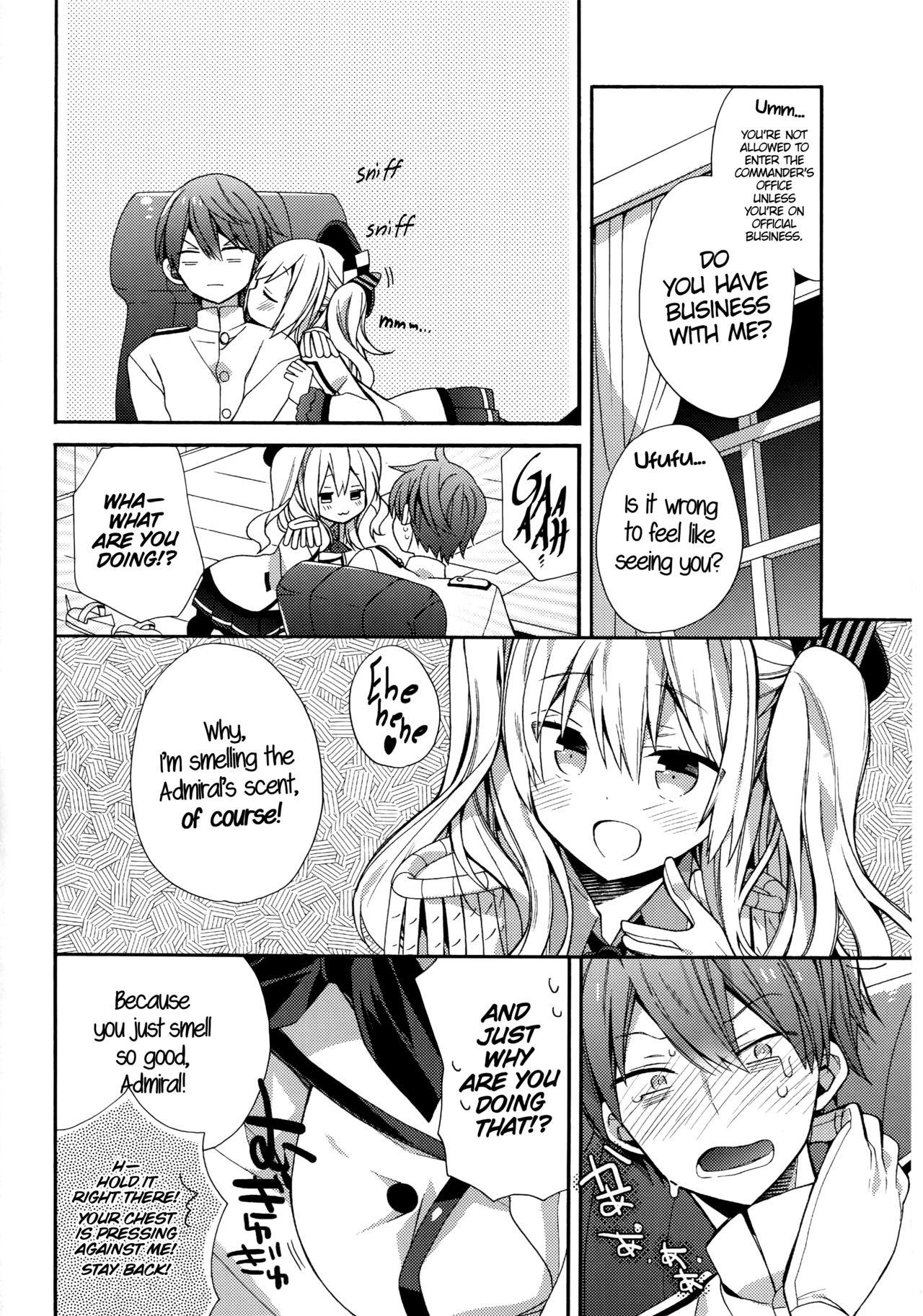 Ride Kashima-chan no Renai Sensen Ijou Ari | There's Something Weird With Kashima's War Training - Kantai collection Gay Brownhair - Page 5