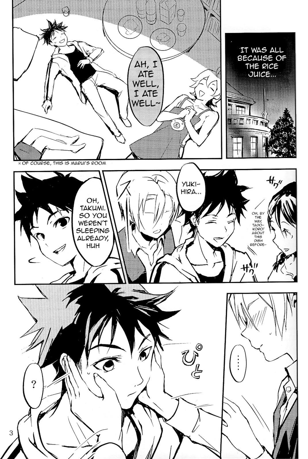 Gay Oralsex Koi ga Hajimaru Recipe - Shokugeki no soma Foot - Page 5