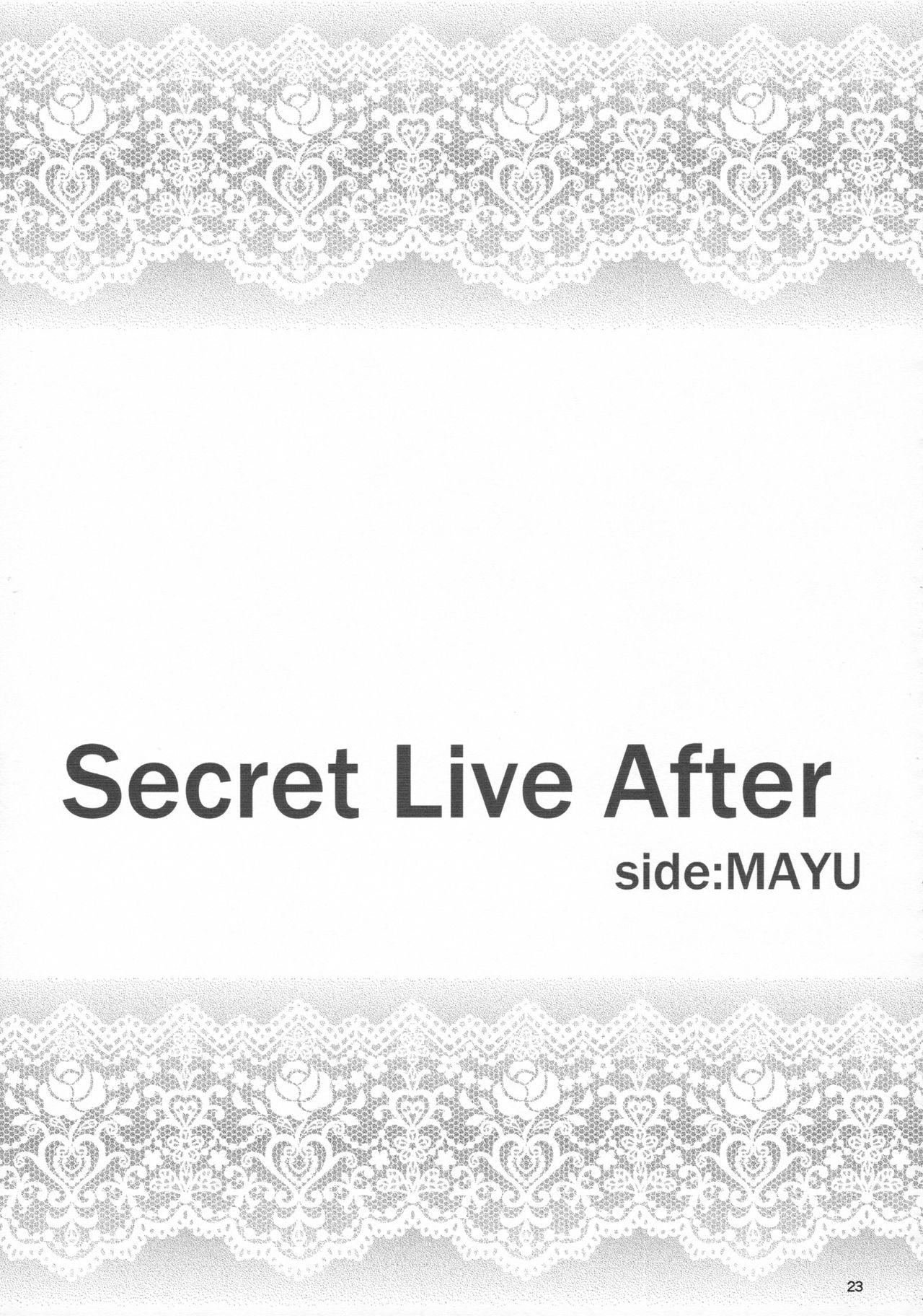 Rough Fuck Secret Live After side:MAYU - The idolmaster Cunt - Page 22