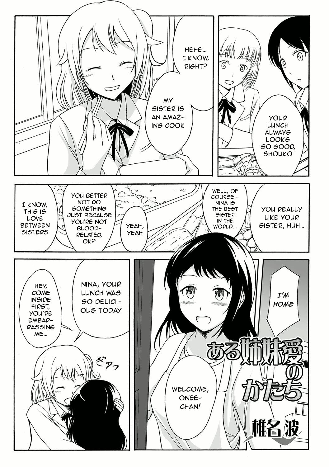 Nerd Aru Shimai Ai no Katachi | A Form of Sisterly Love Facials - Page 1